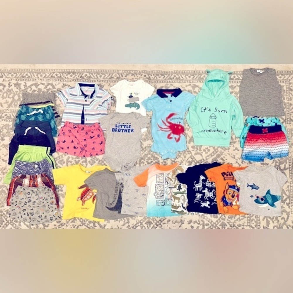 25 Piece Baby Boy Size 12M Spring/Summer Bundle
